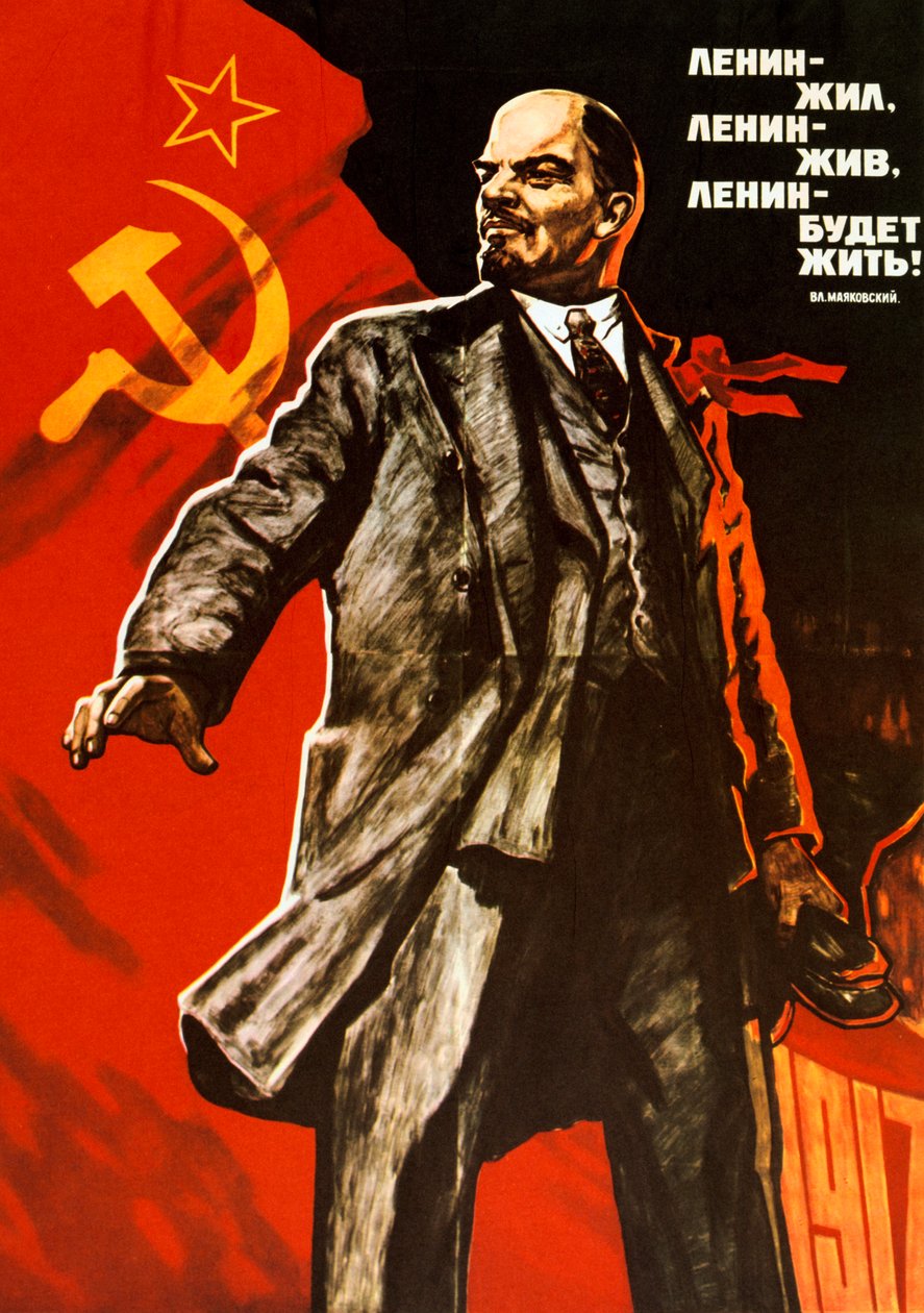Lenin élt, Lenin él, Lenin élni fog, 1965 alkotó: Unbekannt