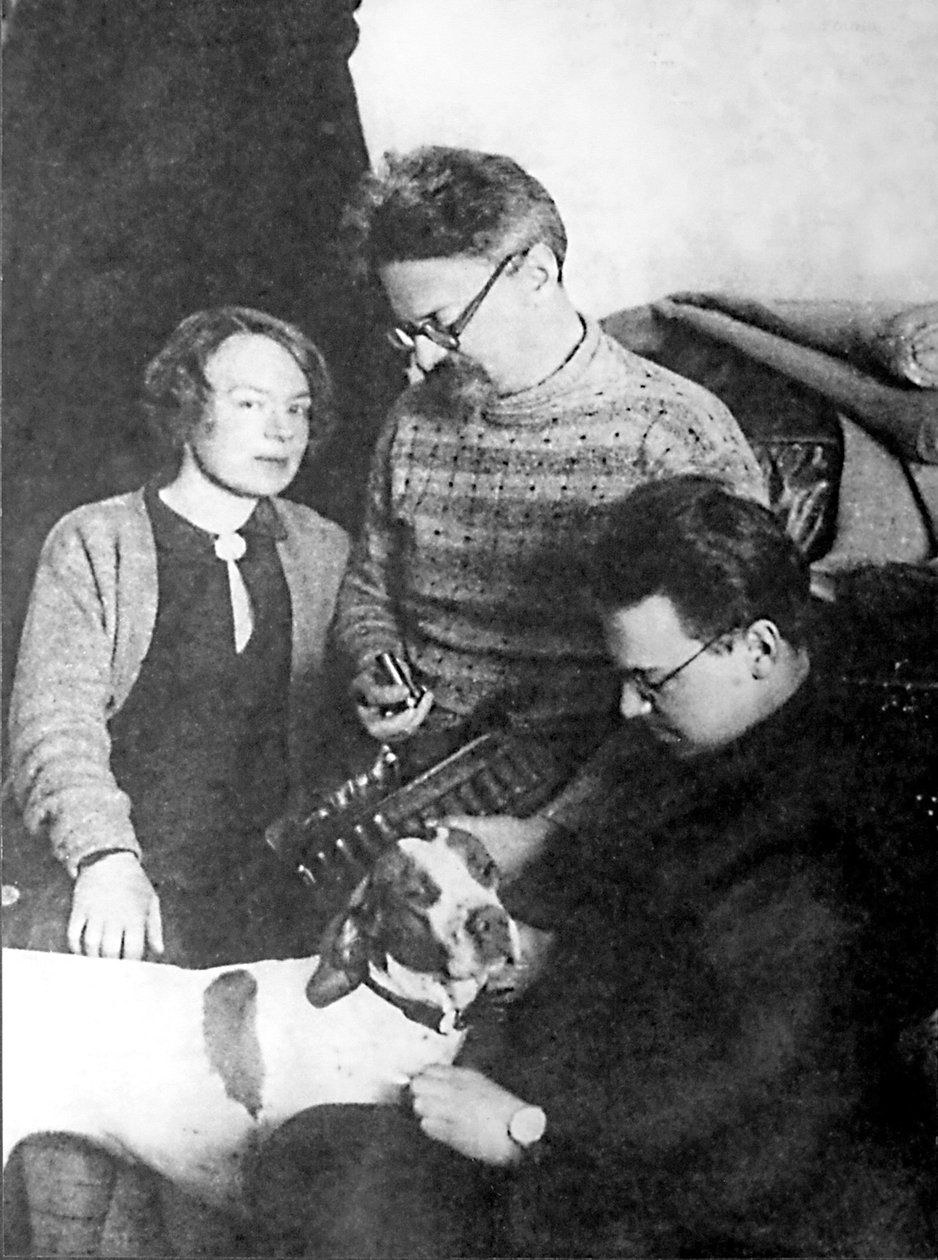 Leon Trockij és családja, Alma Ata, Szovjetunió, 1928 alkotó: Unbekannt