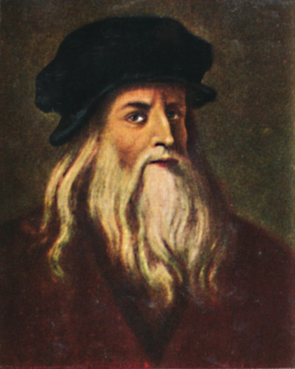 Leonardo da Vinci 1452-1519. - Önarckép, 1934. alkotó: Unbekannt