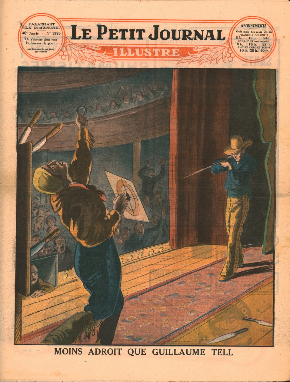 Kevésbé pontos, mint William Tell, 1929. alkotó: Unbekannt