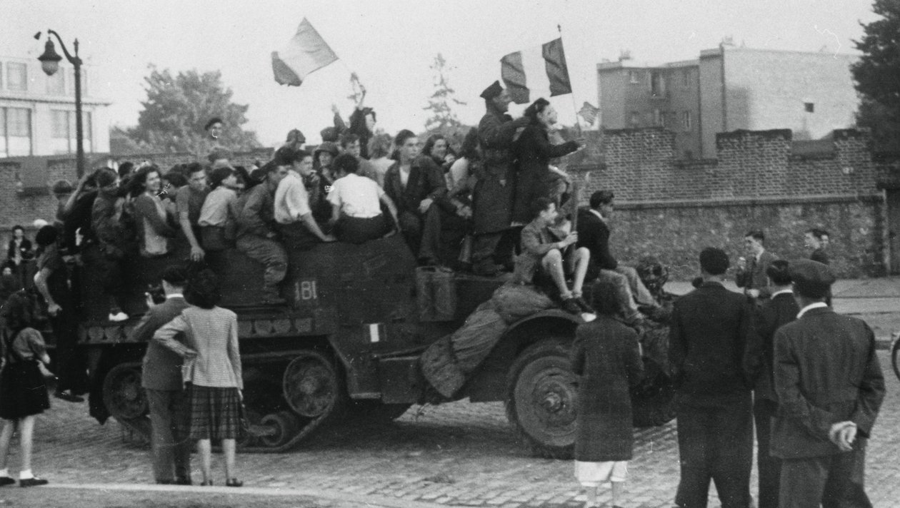 Párizs felszabadítása, 1944. augusztus alkotó: Unbekannt