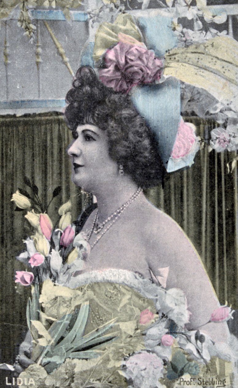 Lidia, vintage francia képeslap, c1900 alkotó: Unbekannt