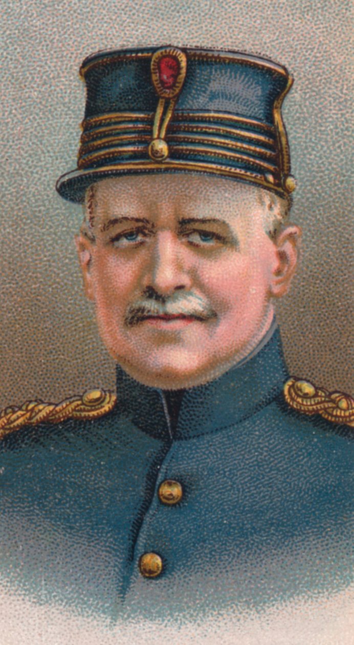 Felix Maximilien Eugene Wielemans altábornagy 1863-1917, vezérkari főnök, 1917 alkotó: Unbekannt