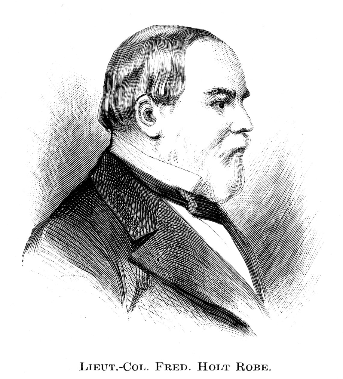 Frederick Holt Robe alezredes, 1886 alkotó: Unbekannt