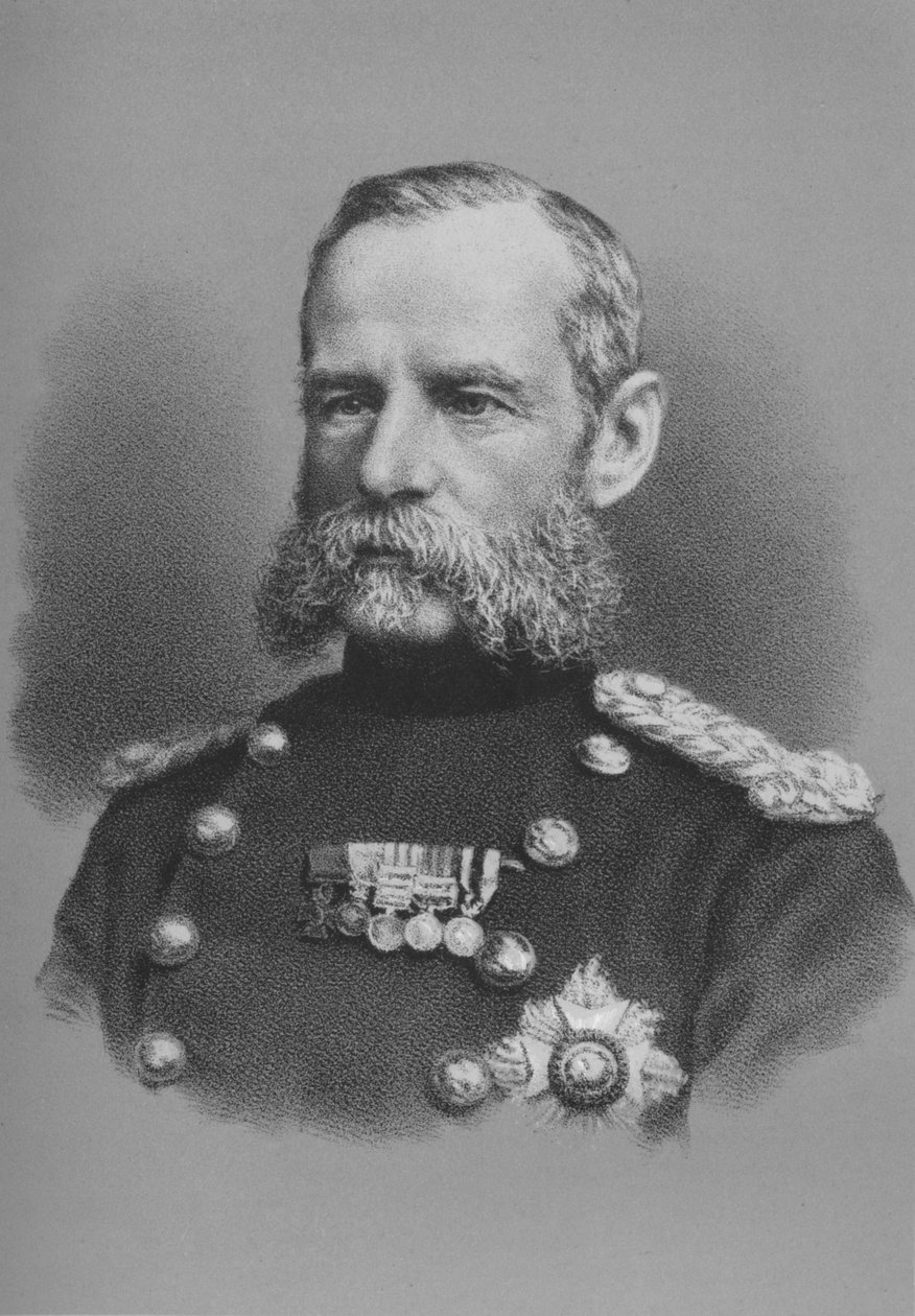 Sir Frederick Roberts altábornagy, brit katona, 1880 1883 alkotó: Unbekannt