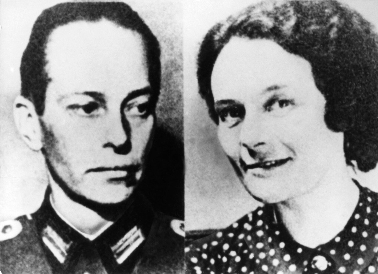 Peter Yorck von Wartenburg hadnagy és felesége, Marion, c1939-1944 alkotó: Unbekannt