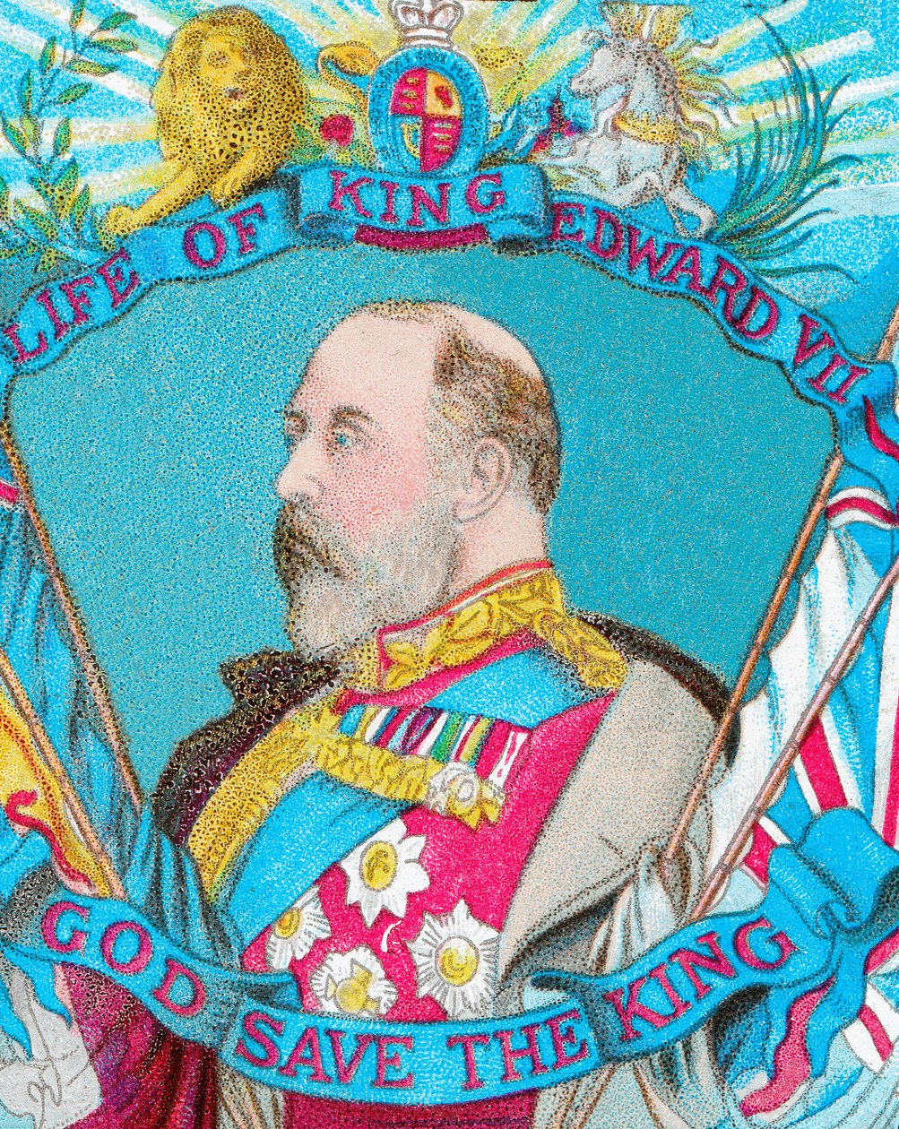 VII. Edward király élete: God Save the King, 1902 alkotó: Unbekannt