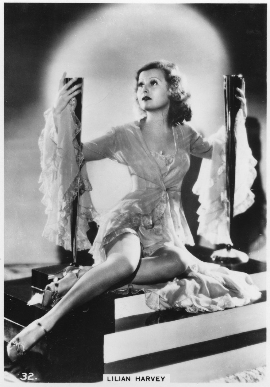 Lilian Harvey brit származású német filmszínésznő, 1938 alkotó: Unbekannt