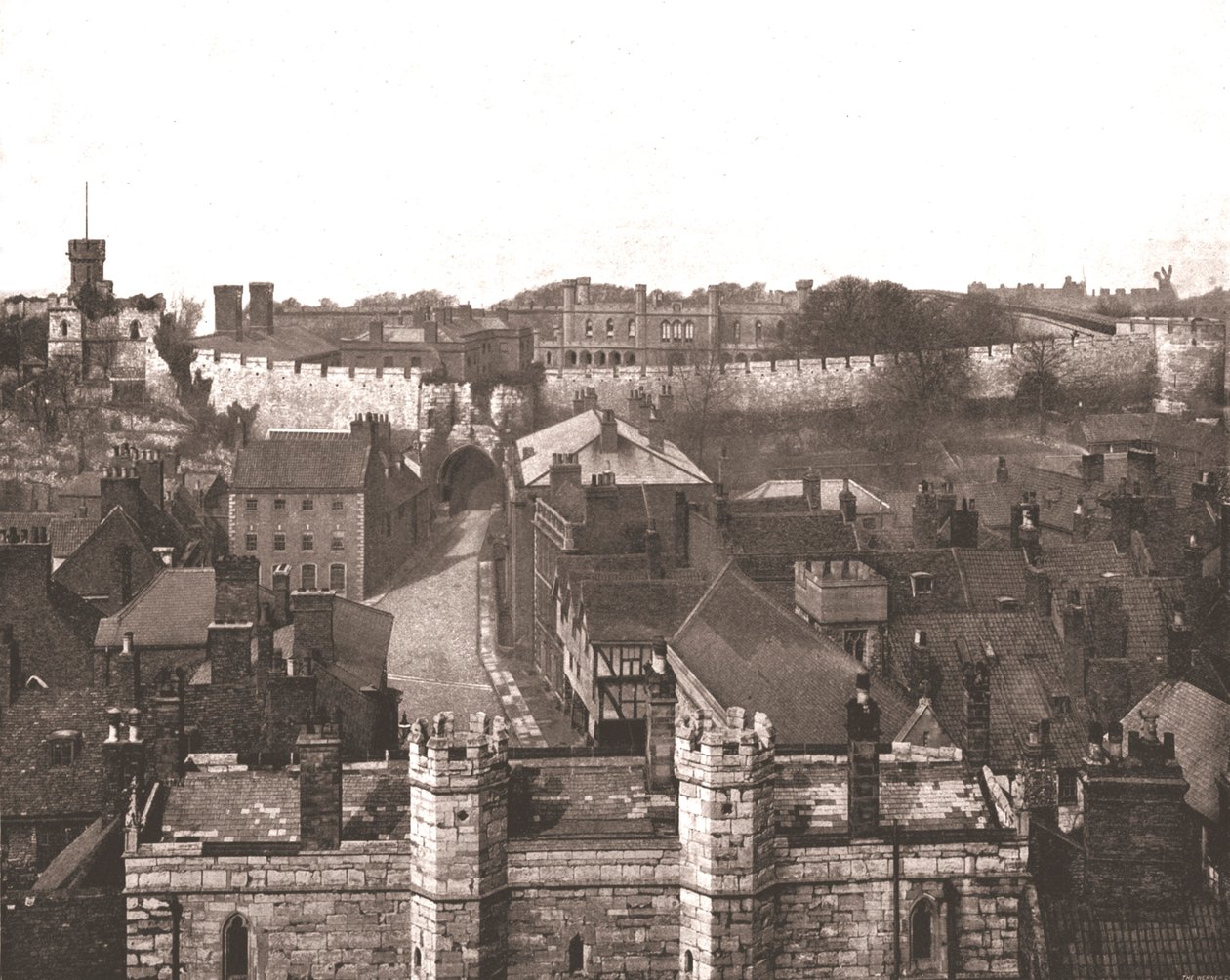 Lincoln Castle, Lincolnshire, 1894. alkotó: Unbekannt