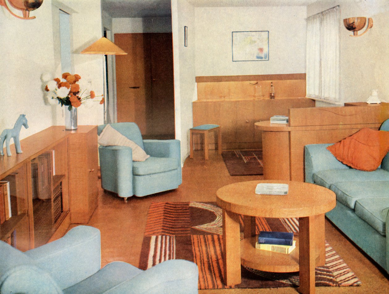 Nappali, Bird Iles Ltd., London, 1937. alkotó: Unbekannt
