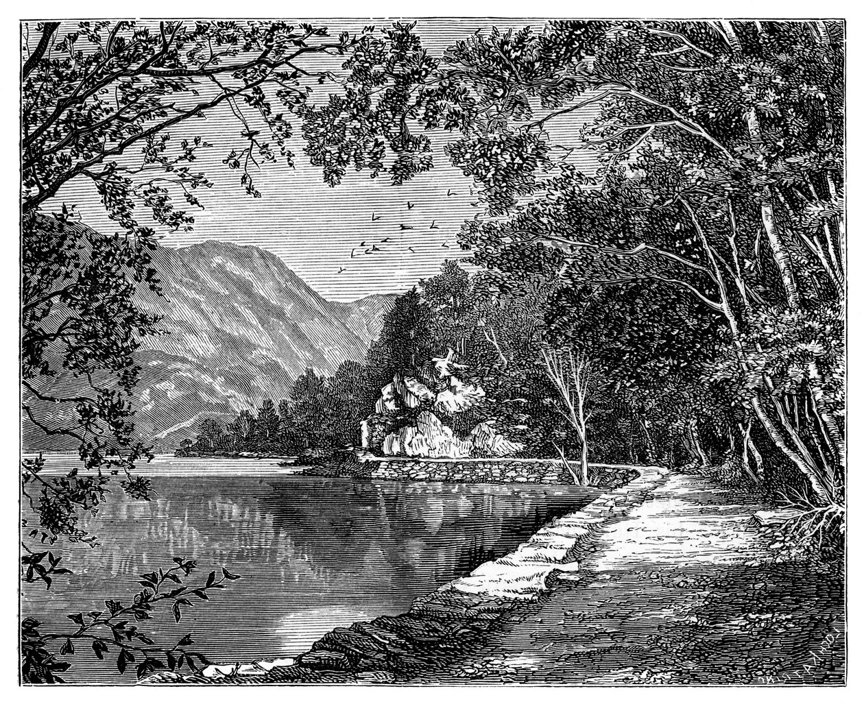 Loch Katrine, Skócia alkotó: Unbekannt