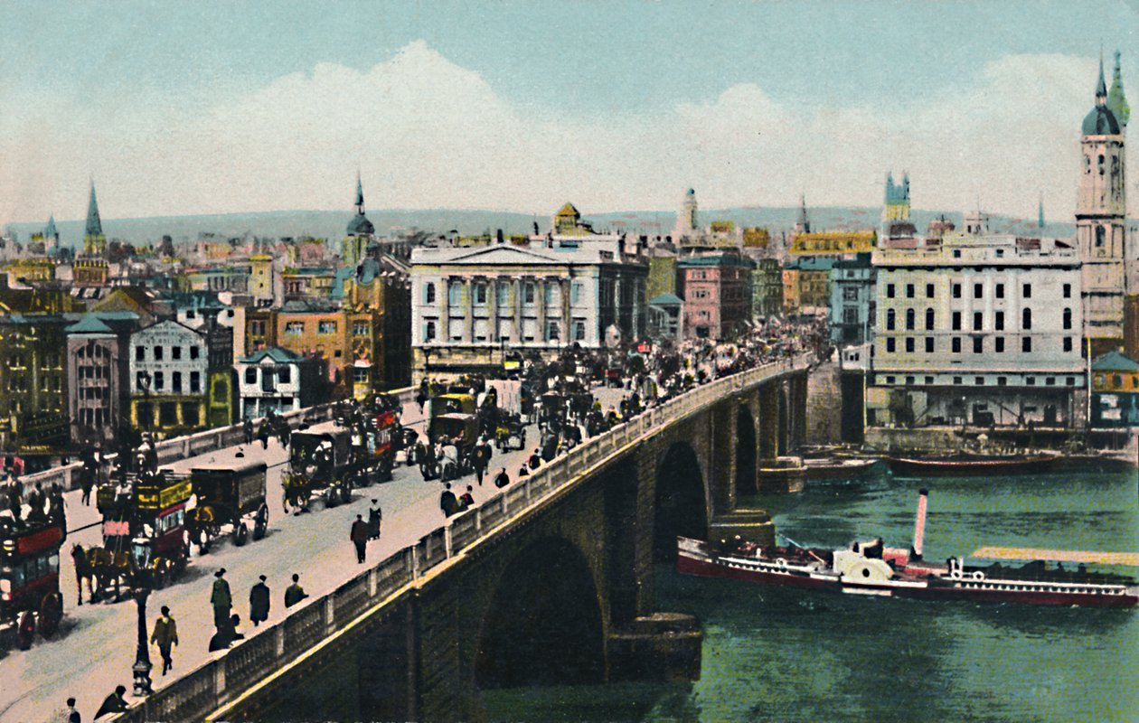 London Bridge, 1900-as évek. alkotó: Unbekannt
