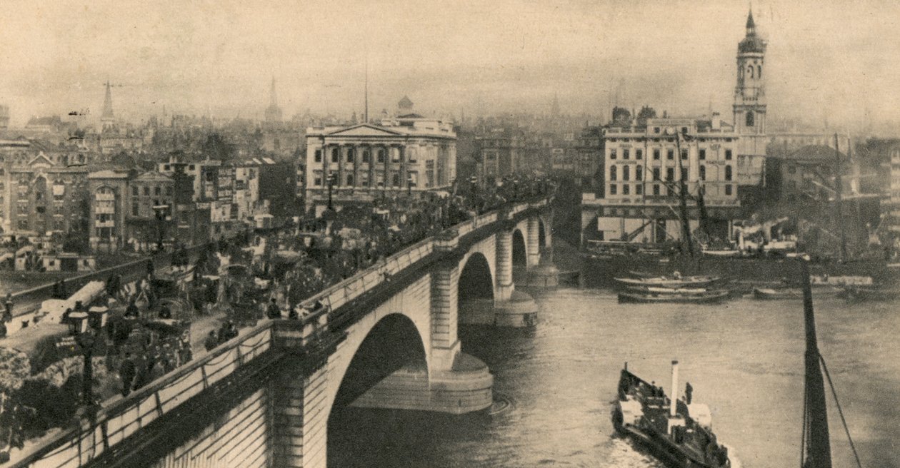 London Bridge, 1906 alkotó: Unbekannt