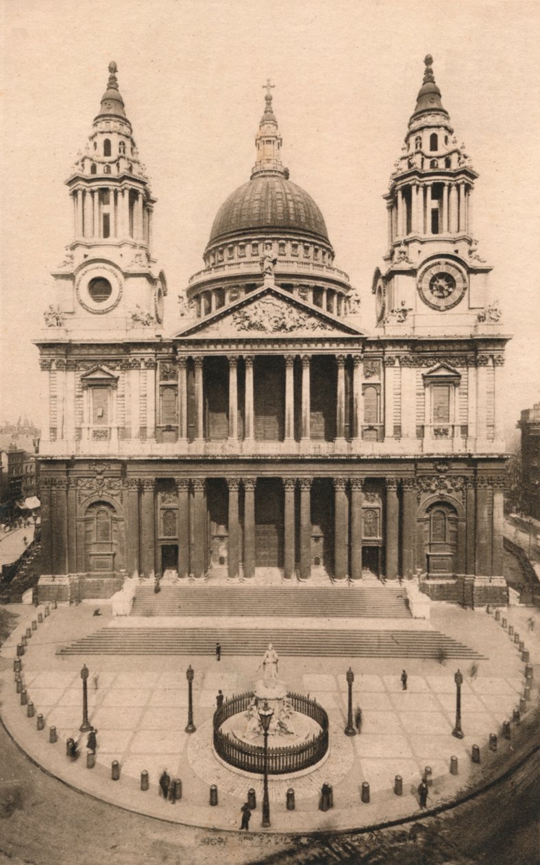 London, St. Pauls Cathedral, 1924, 1900-1930 alkotó: Unbekannt
