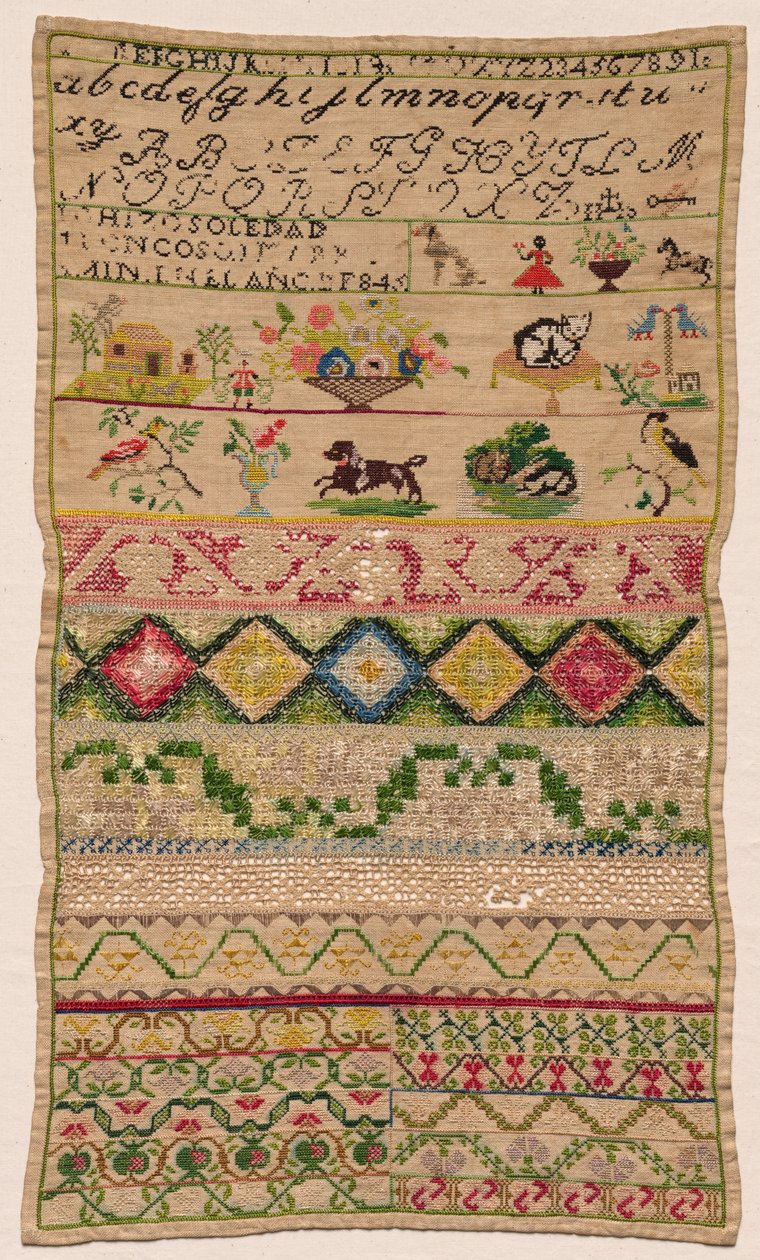 Long Sampler, 1845. alkotó: Unbekannt