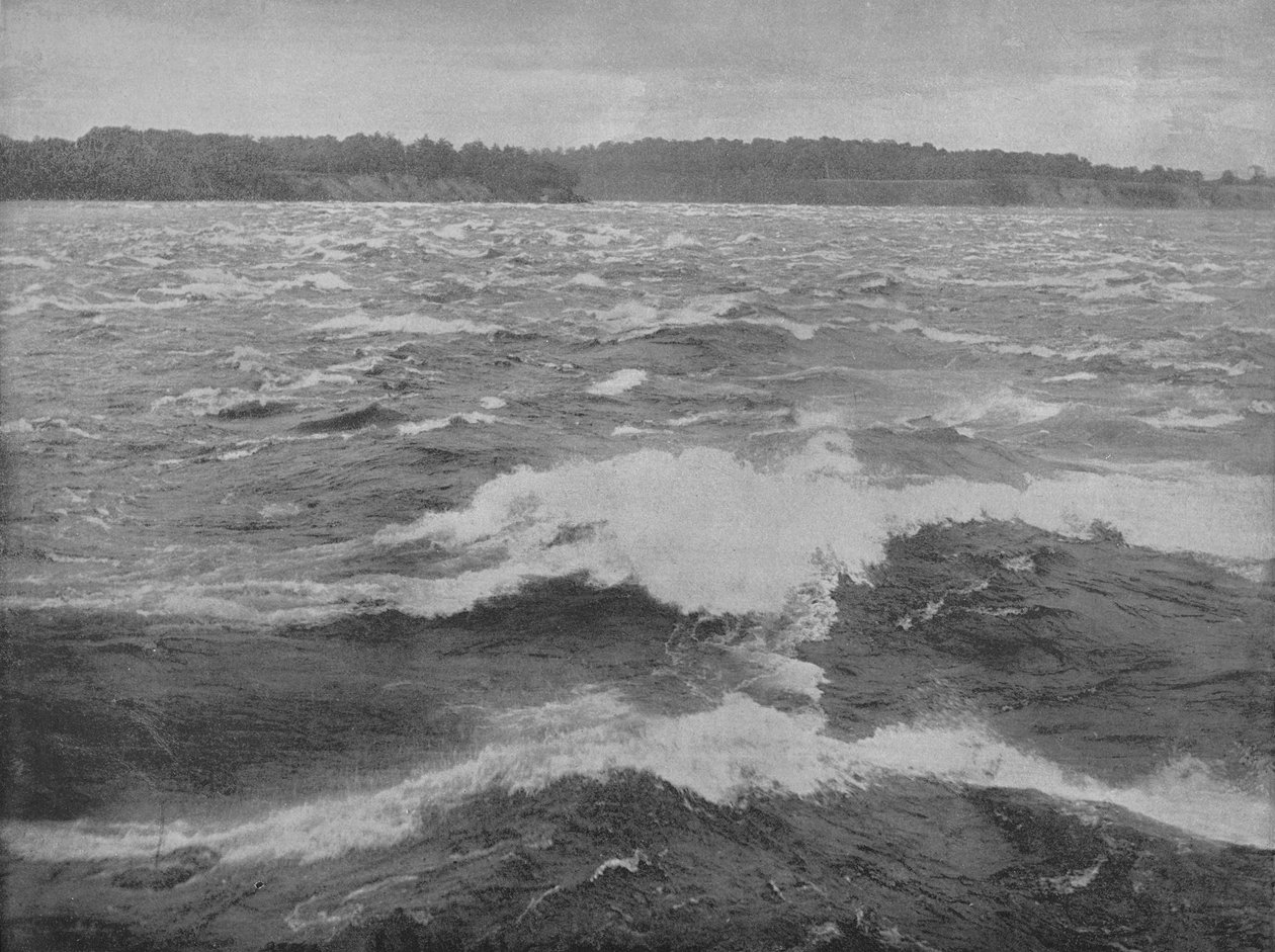 Long Sault Rapids, St. Lawrence folyó, 1897. alkotó: Unbekannt