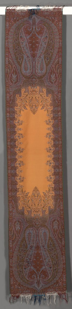 Long Stole Botehs-szel és Orange Centerrel, 1850-1855. alkotó: Unbekannt