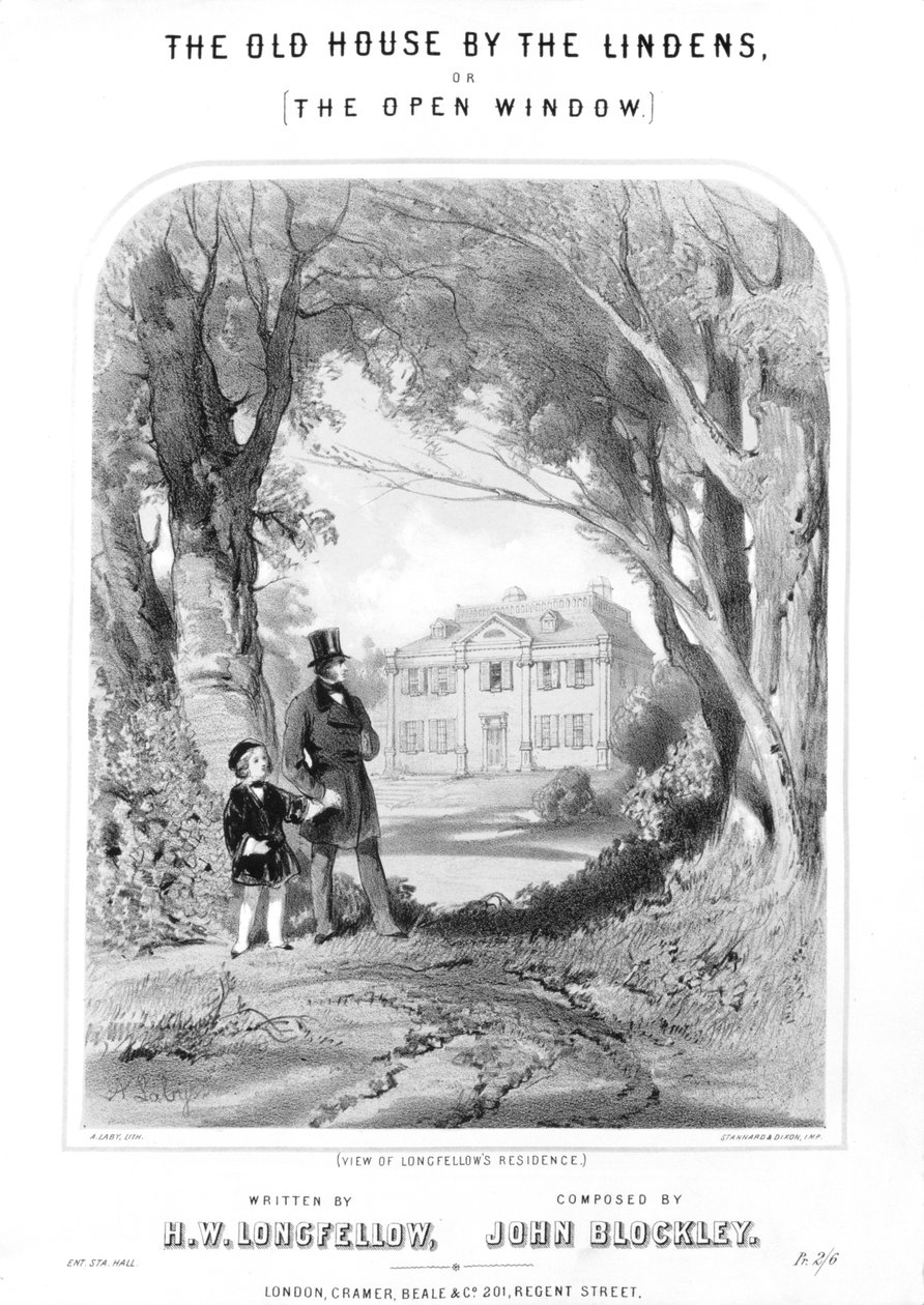 Longfellows ház, 1880 alkotó: Unbekannt