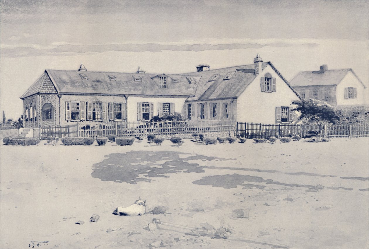 Longwood, Napoleons rezidencia St. Helena-ban, 1896 alkotó: Unbekannt