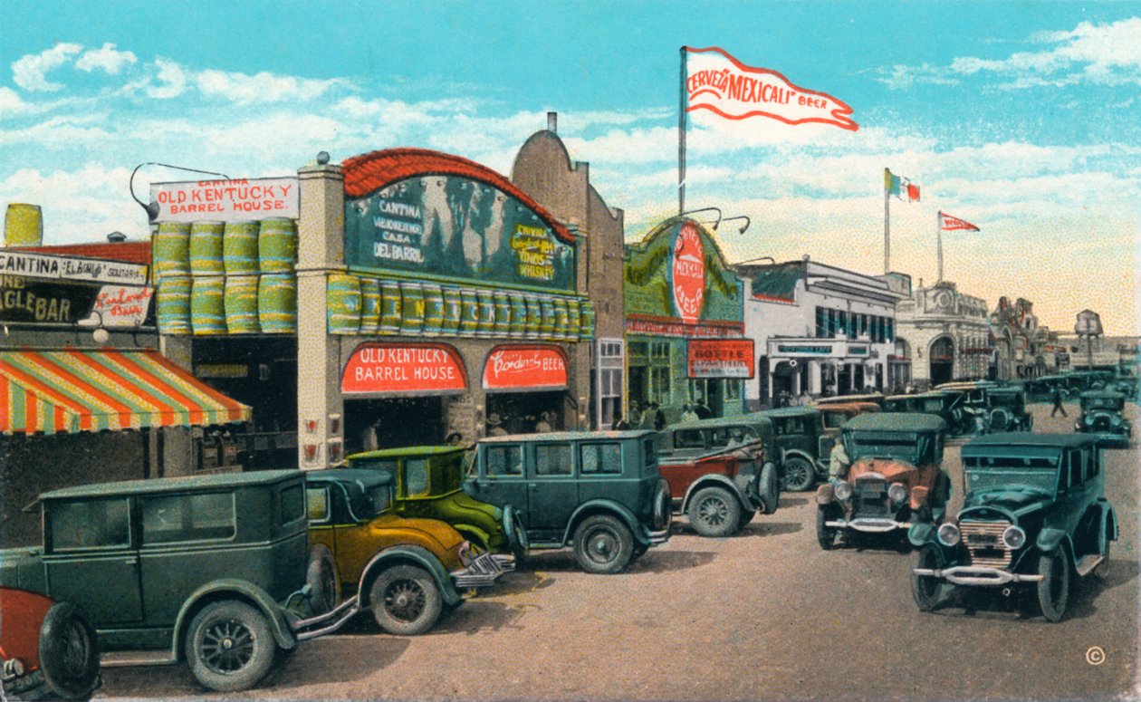 Északra nézve a Main Streeten, 1939 alkotó: Unbekannt