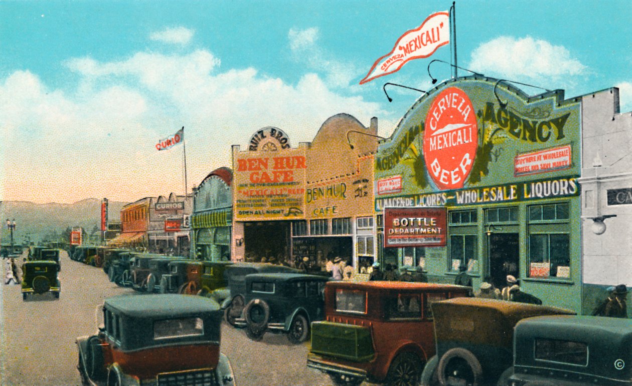 Délre nézve a Main Streeten, 1939 alkotó: Unbekannt