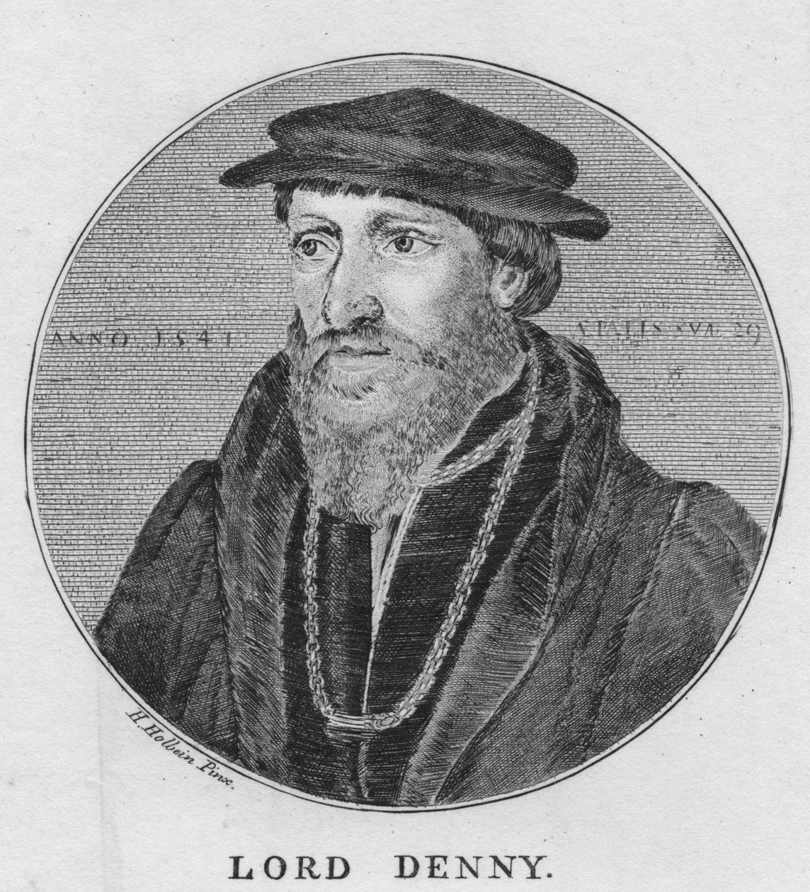 Lord Denny, 1541, 19. század eleje. alkotó: Unbekannt
