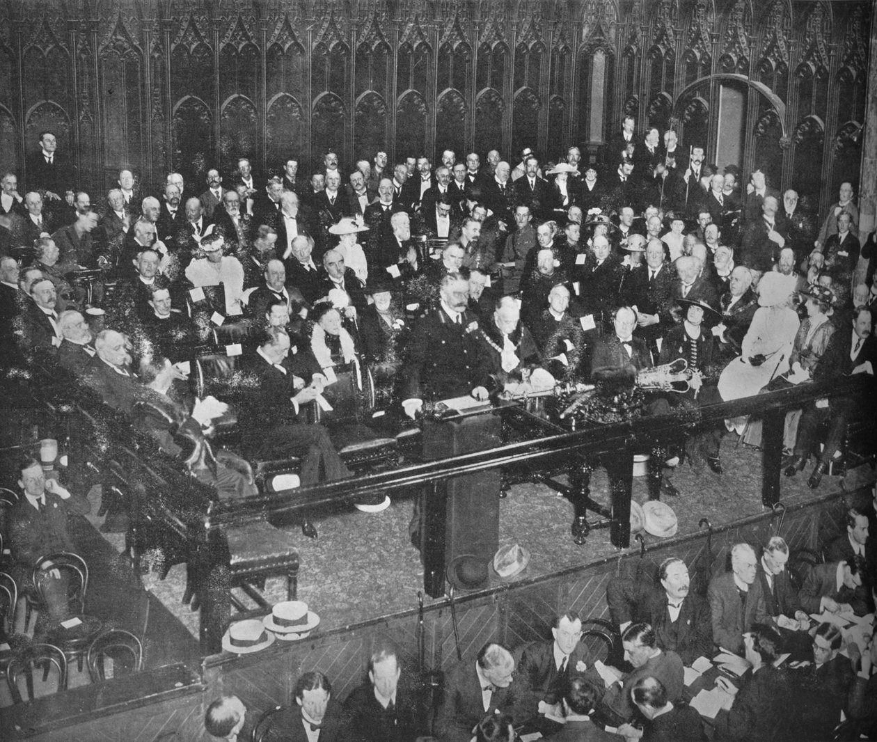Lord Kitchener toborzó fellebbezést nyújt be a Guildhallban, 1915 alkotó: Unbekannt