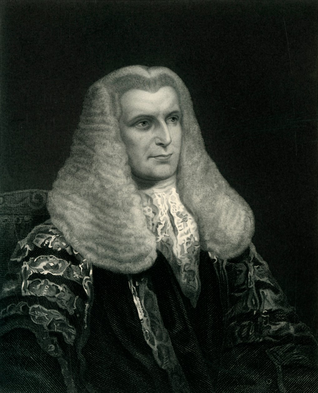 Lord Lyndhurst, c1830, c1884. alkotó: Unbekannt