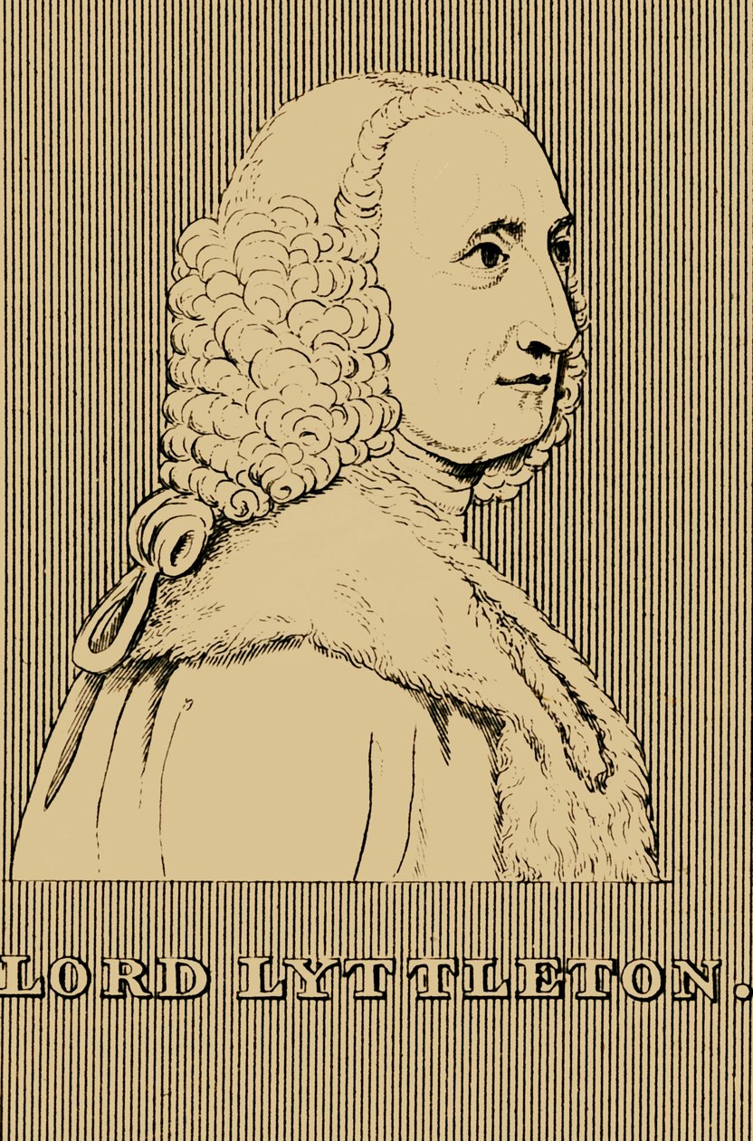 Lord Lyttleton, 1709-1773, 1830. alkotó: Unbekannt