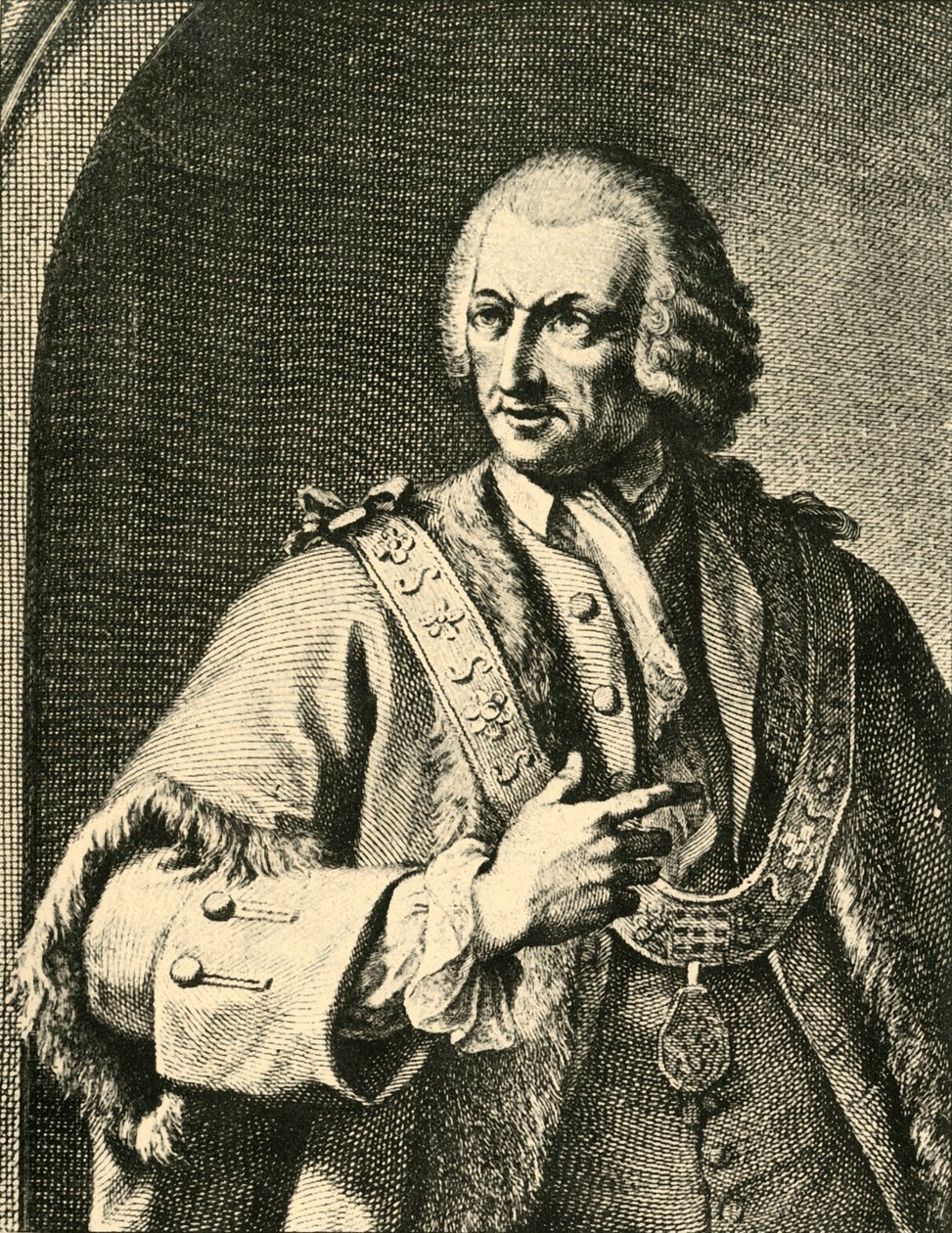 Lord Mayor Beckford, 1709-1770, c1771, 1925. alkotó: Unbekannt