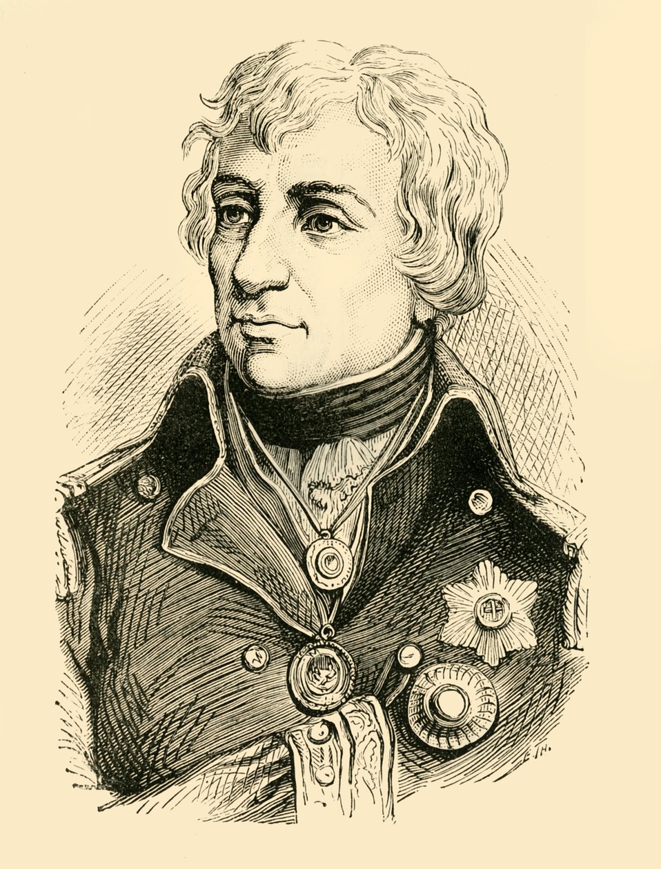 Lord Nelson, c1797, 1890. alkotó: Unbekannt