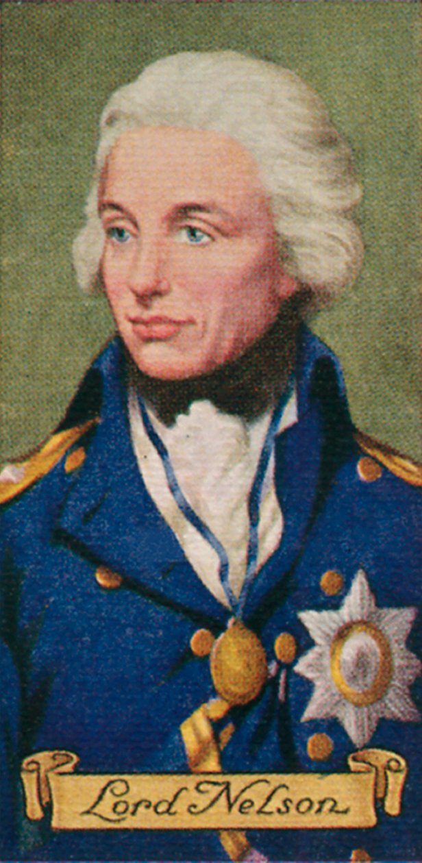 Lord Nelson, egy sor cigarettakártya, 1935 alkotó: Unbekannt