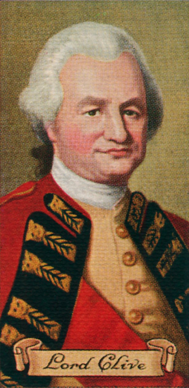 Lord Robert Clive, egy sor cigarettakártya, 1935 alkotó: Unbekannt