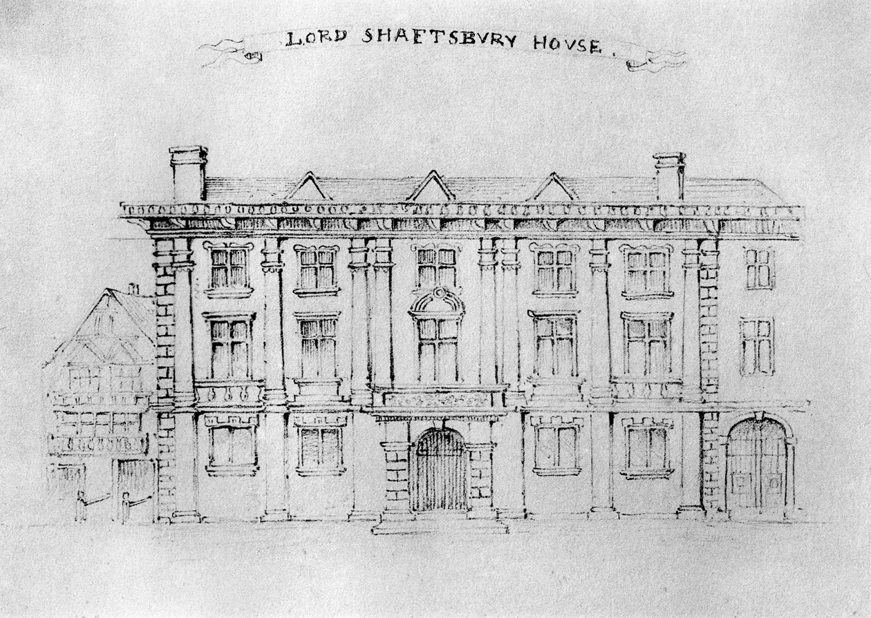 Lord Shaftbury House, Aldersgate Street, 1908 alkotó: Unbekannt