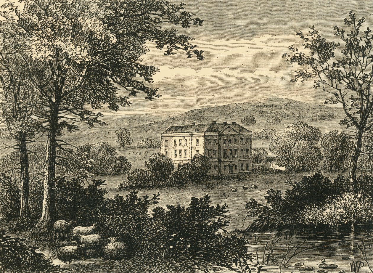 Lord Thurlows House, Knights Hill, 1878. alkotó: Unbekannt
