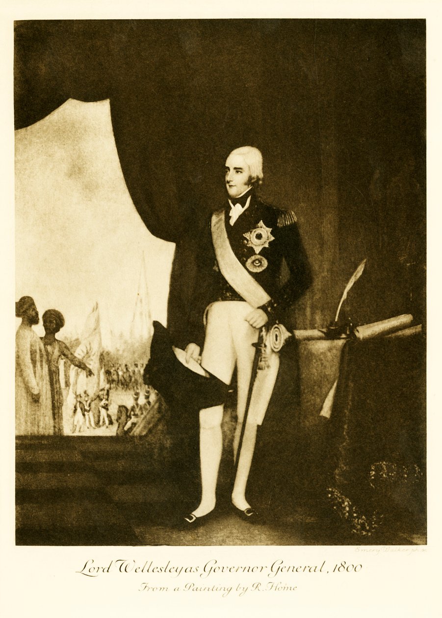 Lord Wellesley főkormányzóként, 1800, 1925. alkotó: Unbekannt