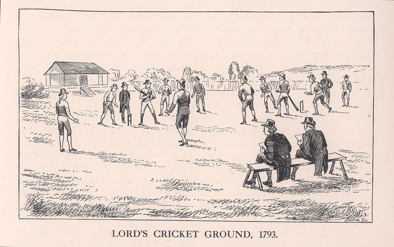 Lords krikettpálya, London, 1793, 1912 alkotó: Unbekannt