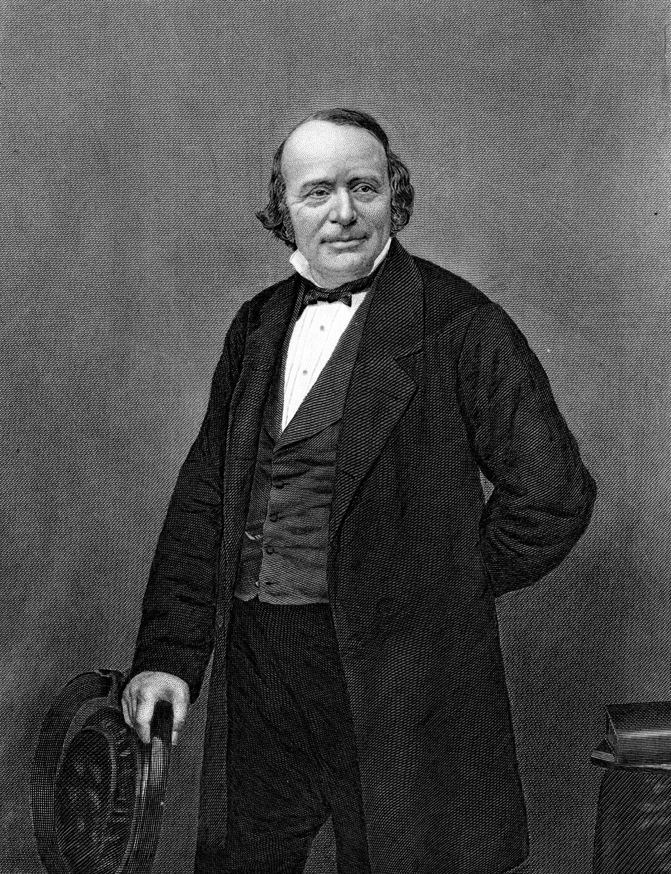 Louis Agassiz 1807-1873, svájci születésű amerikai természettudós és glaciológus, 1860 alkotó: Unbekannt
