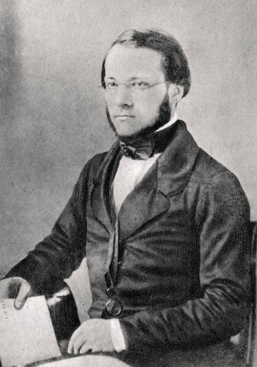 Louis Pasteur francia kémikus és mikrobiológus, 1852 alkotó: Unbekannt