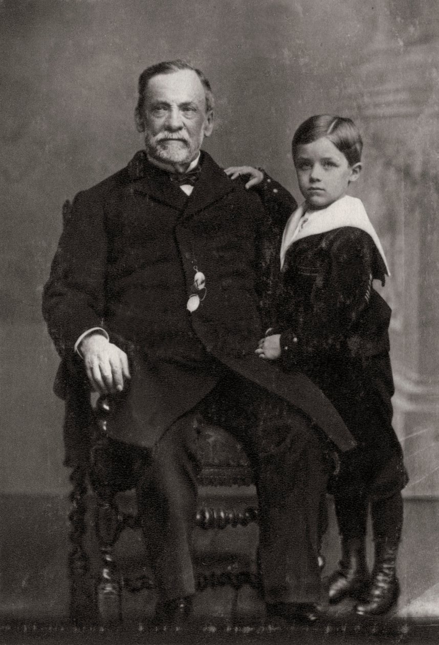 Louis Pasteur francia kémikus és mikrobiológus, 1893 alkotó: Unbekannt