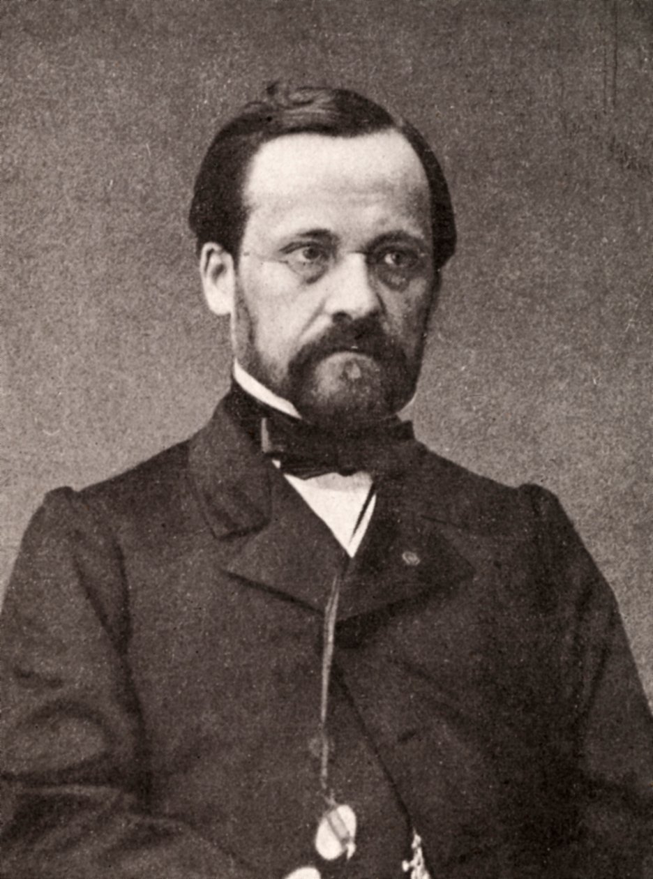 Louis Pasteur, francia mikrobiológus és kémikus, XIX alkotó: Unbekannt