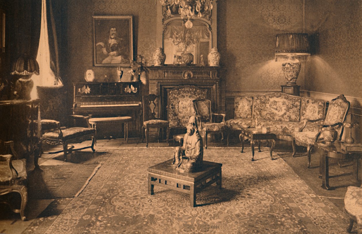 XIV. Lajos terme a kubai brüsszeli nagykövetségen, Belgiumban, 1927. alkotó: Unbekannt
