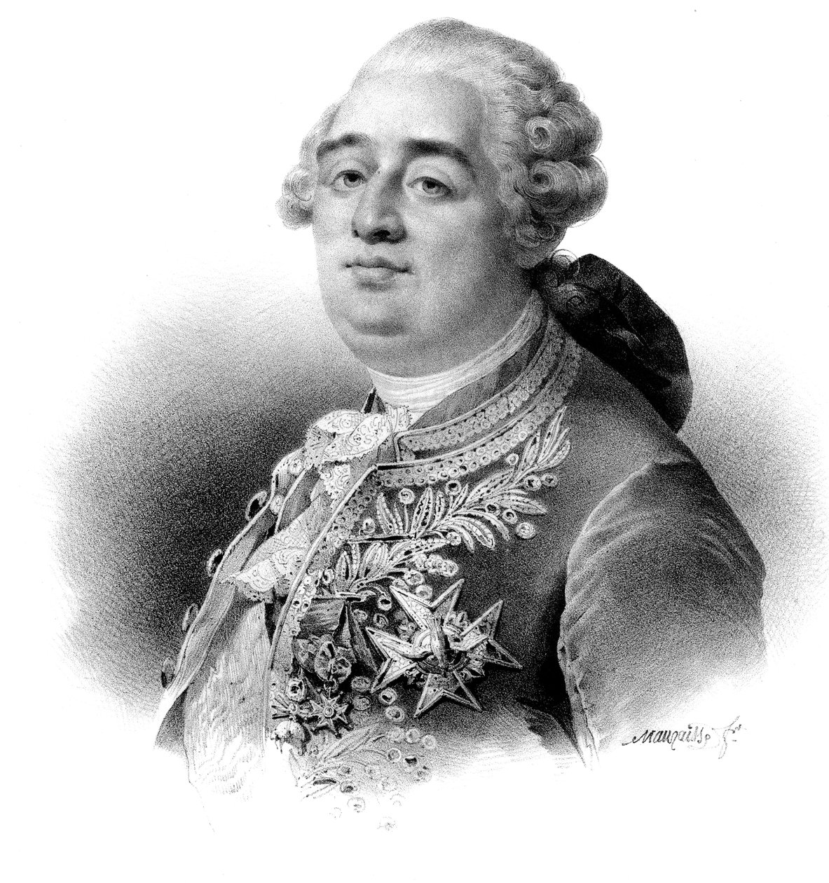 XVI. Lajos francia király, 1816 alkotó: Unbekannt