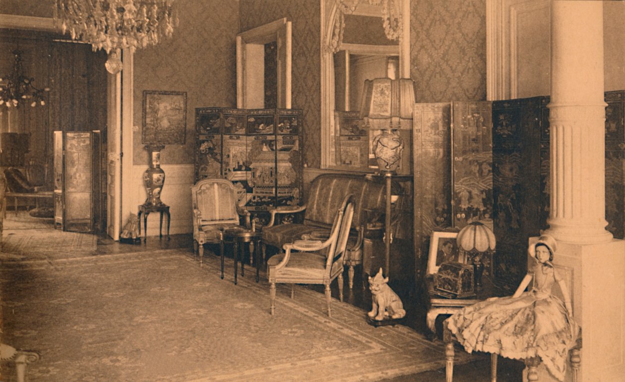 XVI. Lajos szoba a kubai brüsszeli nagykövetségen, Belgiumban, 1927. alkotó: Unbekannt