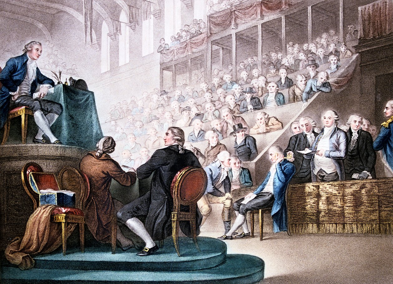 XVI. Lajos a Nemzeti Kongresszus Ügyvédi Kamarájában, 1792. december 26-án, 1796 alkotó: Unbekannt