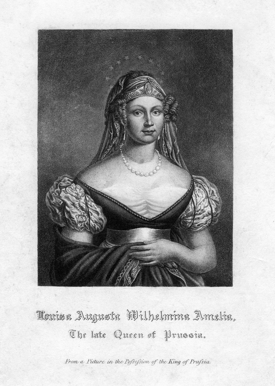 Louise Augusta Wilhelmine Amalie, Poroszország királynője alkotó: Unbekannt