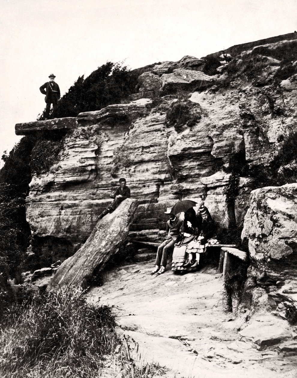 Lovers Seat, Fairlight, Hastings, Sussex, c1900 alkotó: Unbekannt