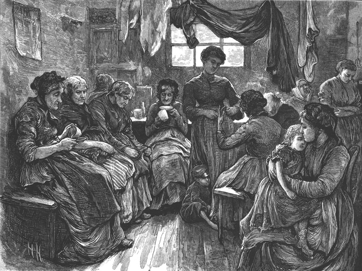 Low Lodging House, St. Giless, 1872 alkotó: Unbekannt