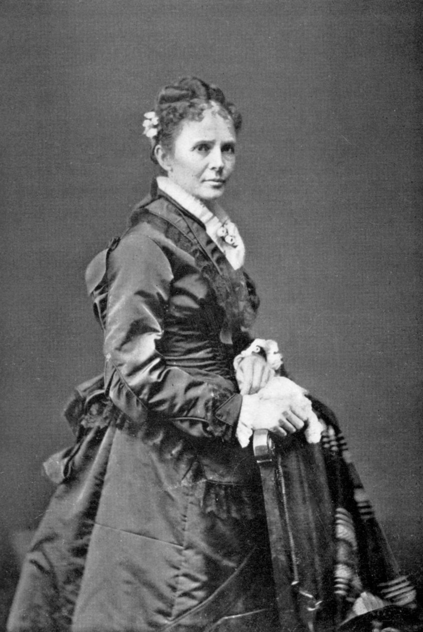 Lucretia Garfield, James A Garfield amerikai elnök felesége, 19. század vége, 1908 alkotó: Unbekannt