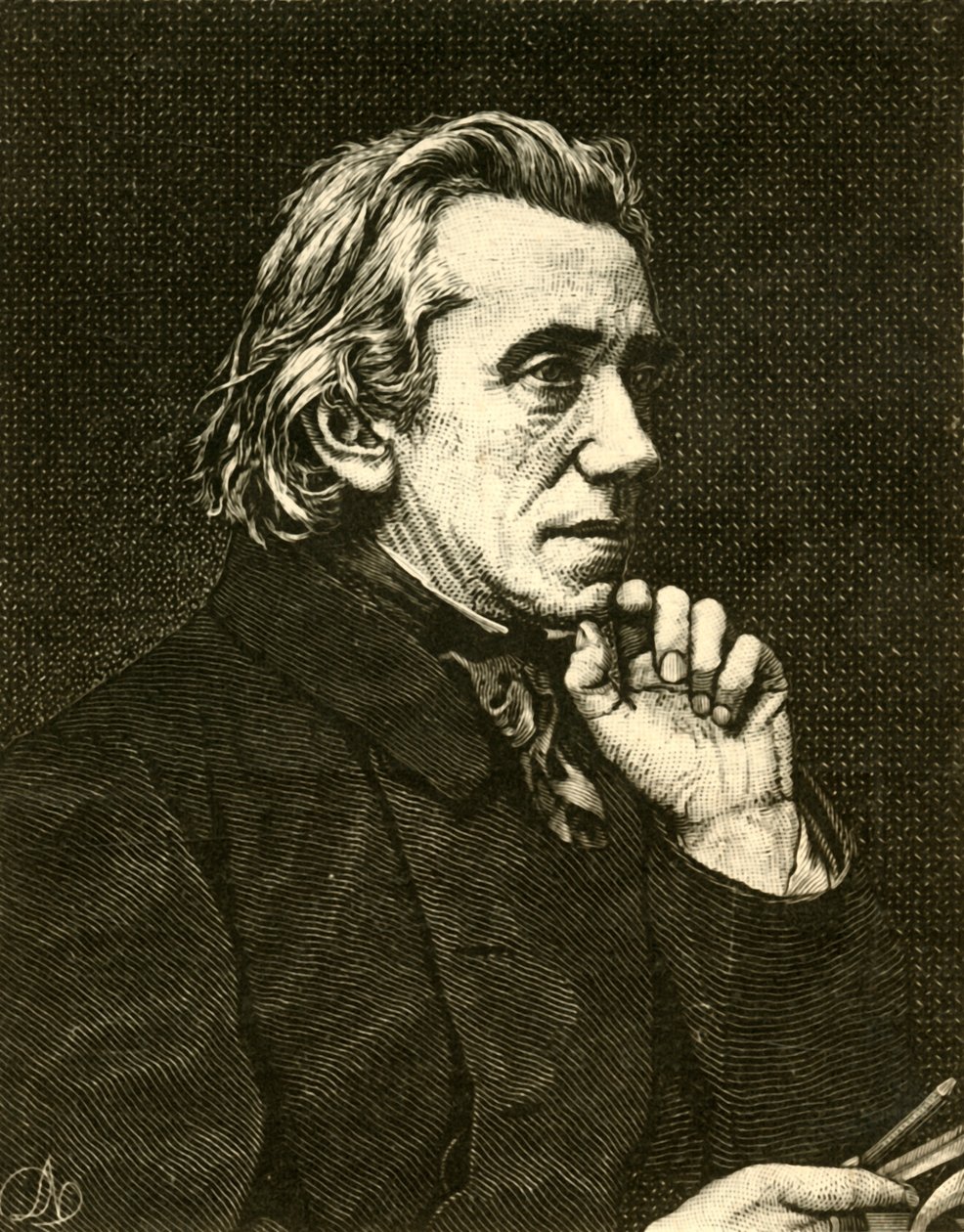 Ludwig Richter, 1881. alkotó: Unbekannt